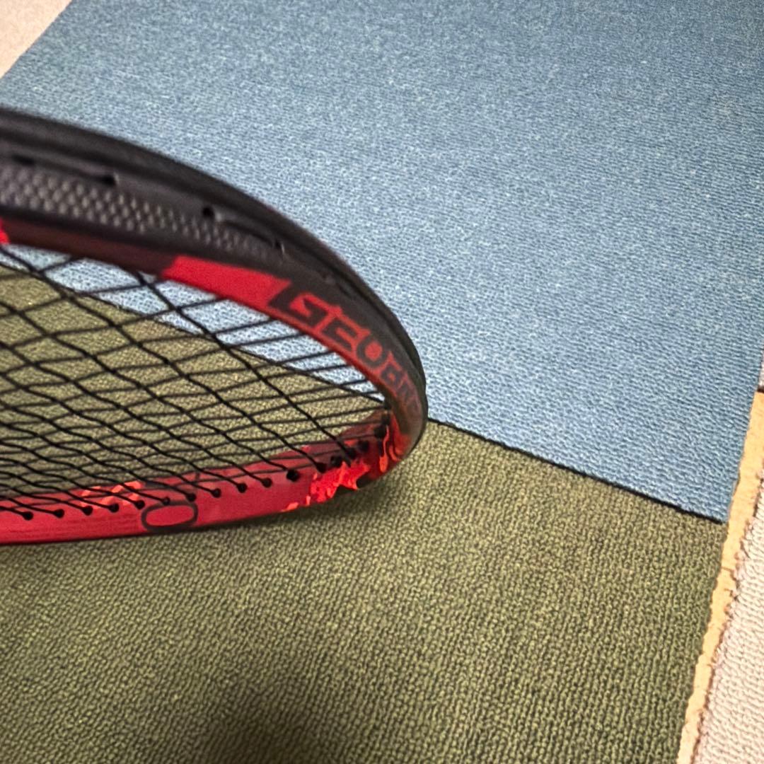 17番YONEX 軟式用ラケット レッド 日本製