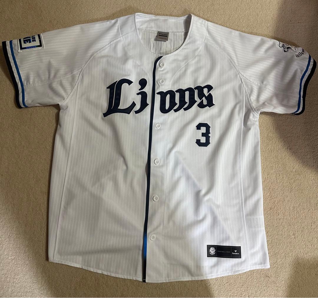 西武ライオンズレプリカユニフォーム　やまかわ　L