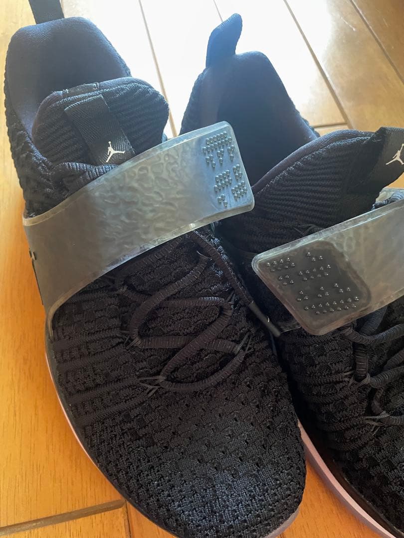 美品　NIKE エアジョーダンフライニットメンズバスケットシューズ　スニーカー