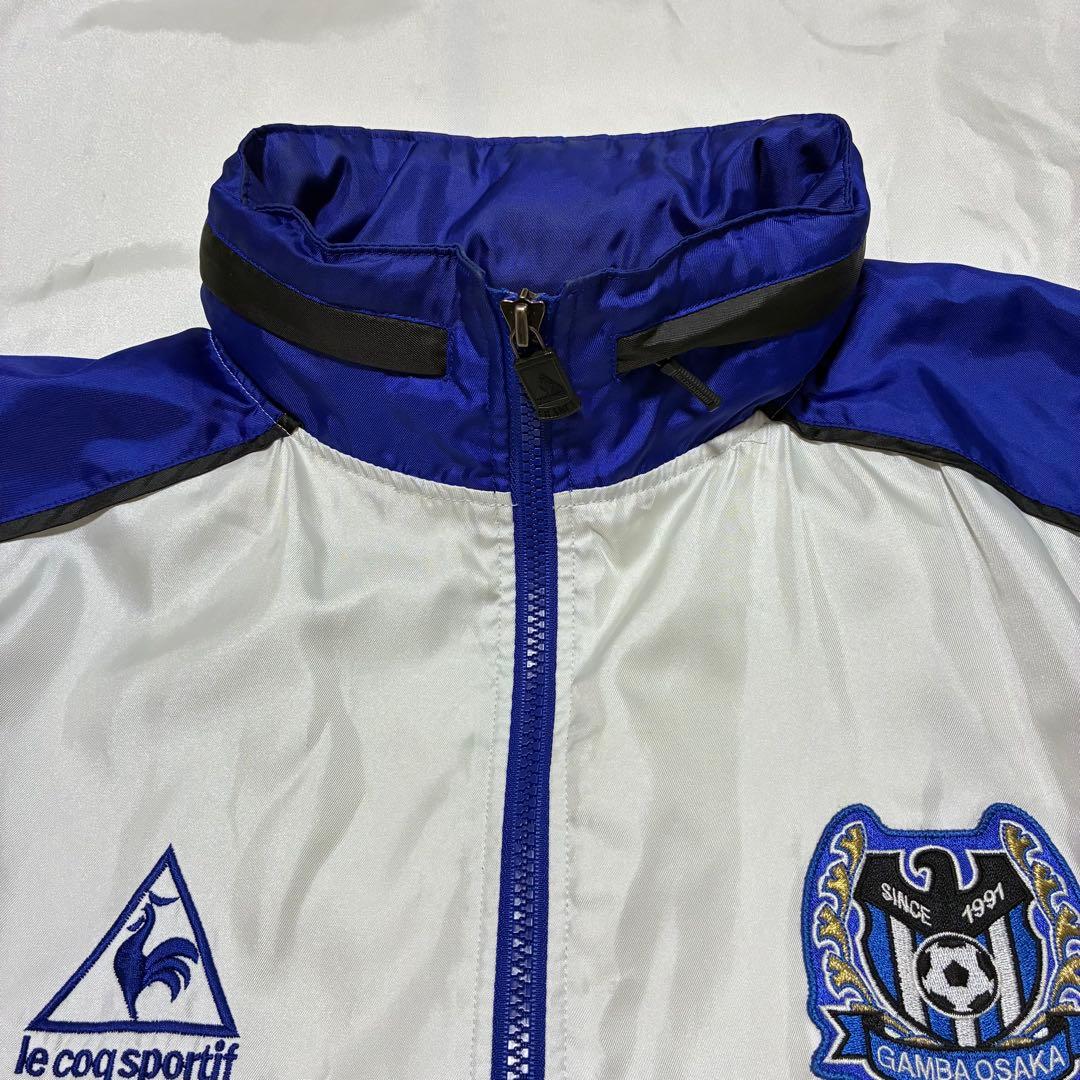 希少 ガンバ大阪 ウインドブレーカー Jリーグ ルコック ナイロンジャケット