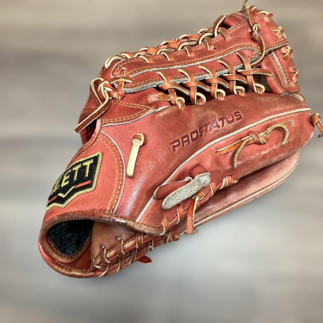 ZETT 野球グローブ大人　軟式　右投げ用 00945250 ヨゴレ有り