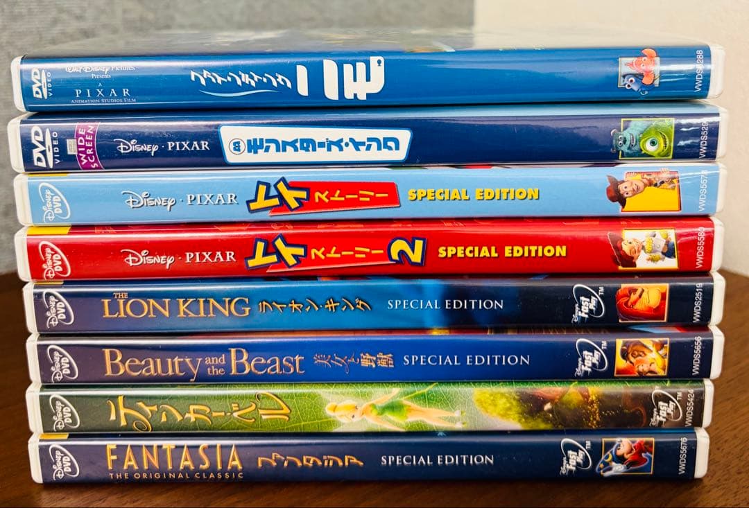 ディズニー スペシャルエディション DVD 8作品セット＋おまけバンビ