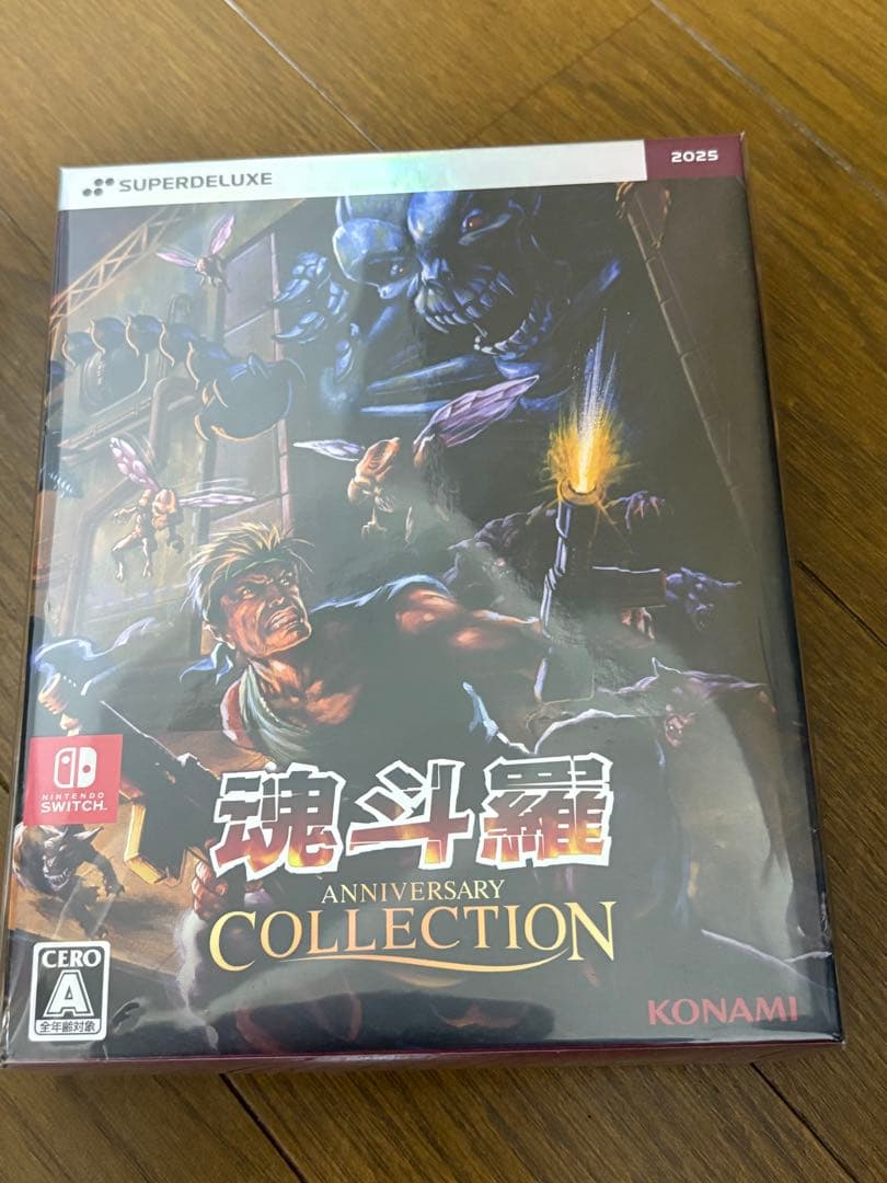 魂斗羅 ANNIVERSARY COLLECTION switch 未開封