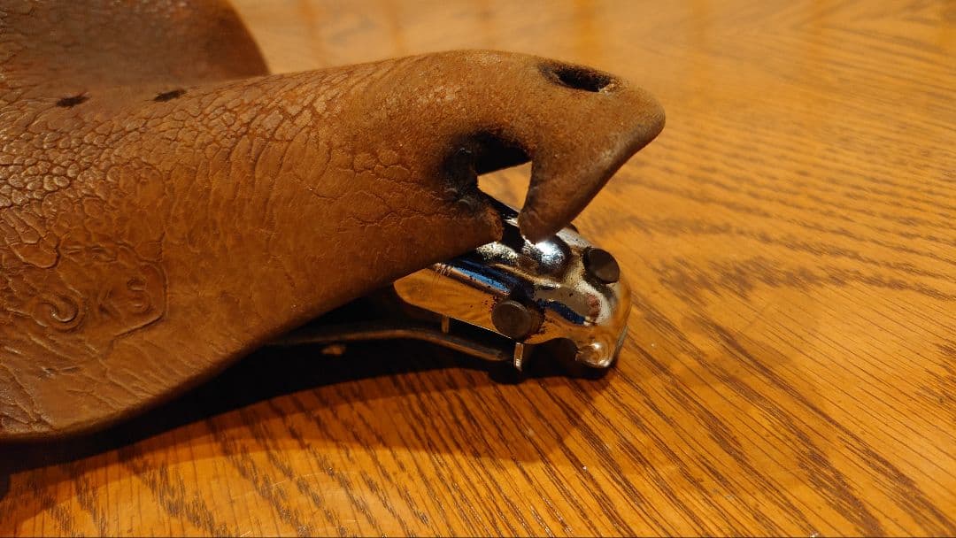 ブルックス スプリング付き レザーサドル