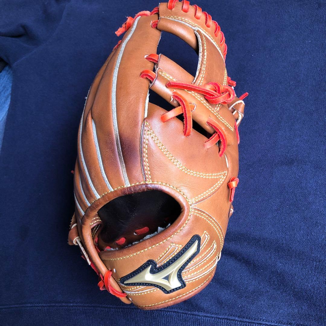 ミズノ　グローバルエリート　軟式用グローブ
