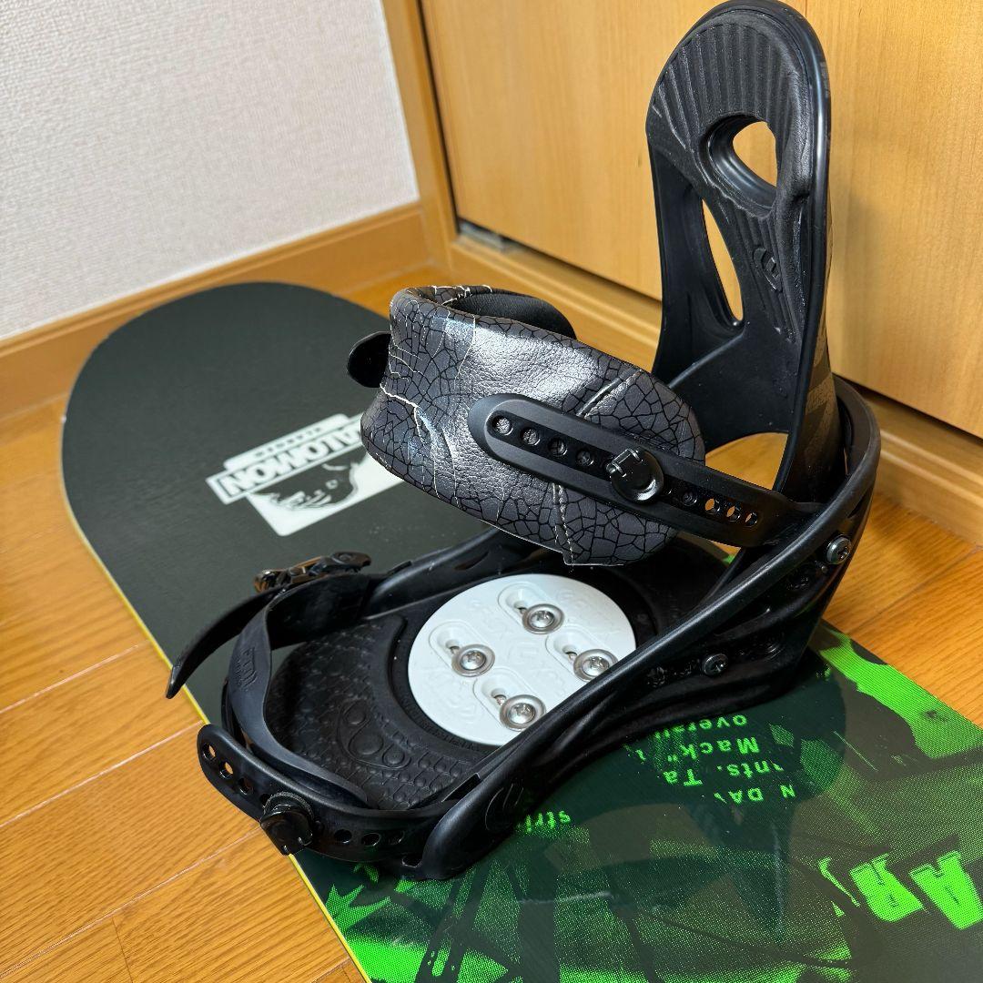 コラボ SALOMON 2点セット FLUX ビンディング付き 初心者