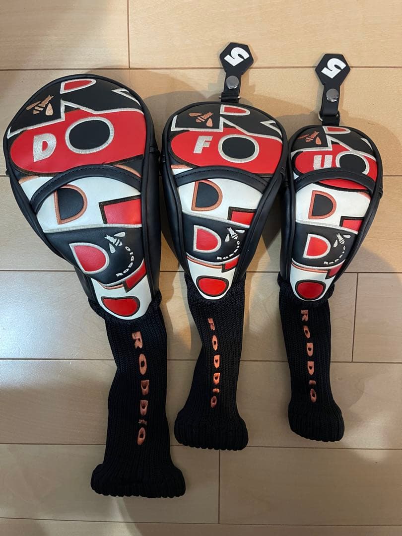 RODDIO キャディバッグ 黒 赤　002