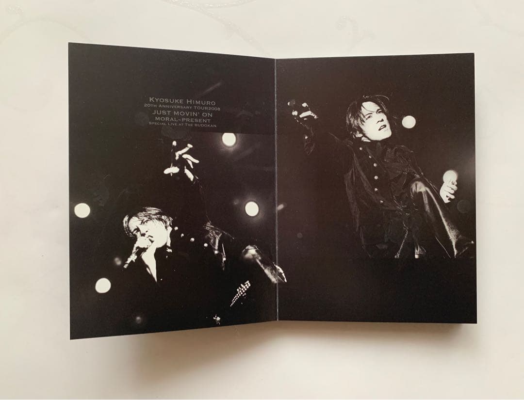 氷室京介20th Anniversary TOUR2008初回DVDおまけCD付