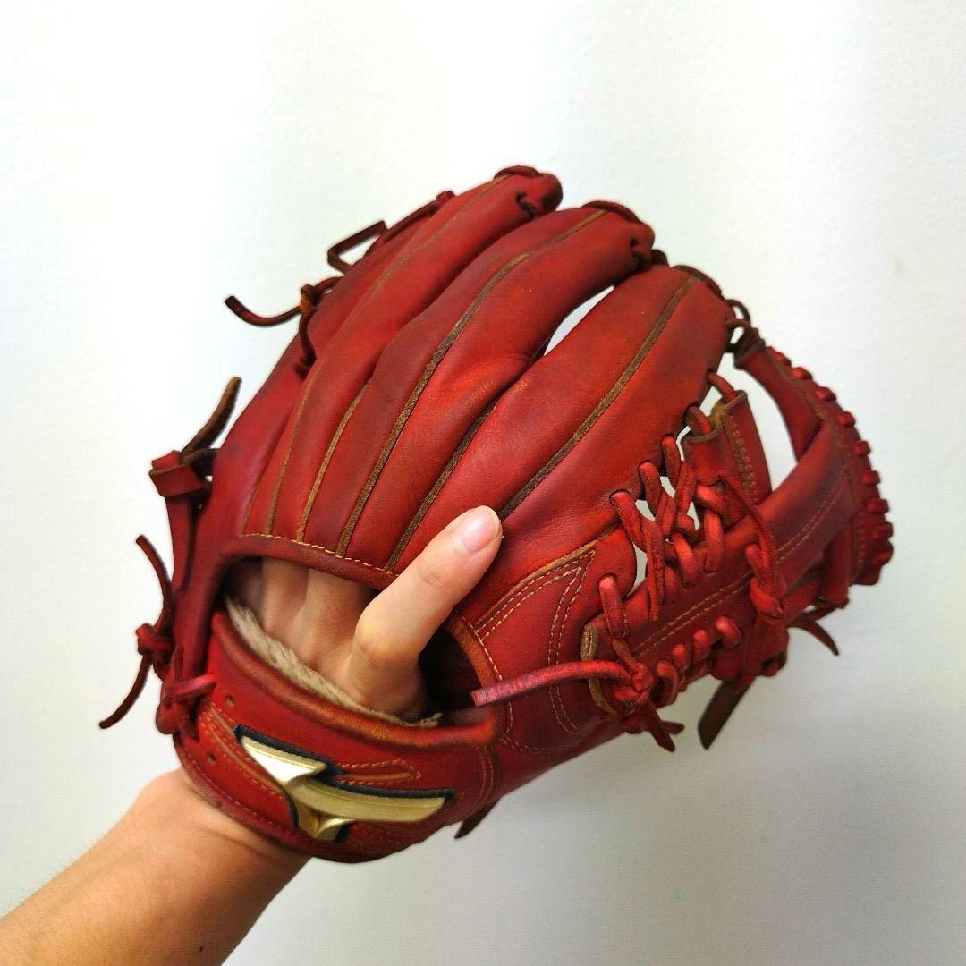 485 ミズノ グローバルエリート 軟式少年 内野手用グローブ