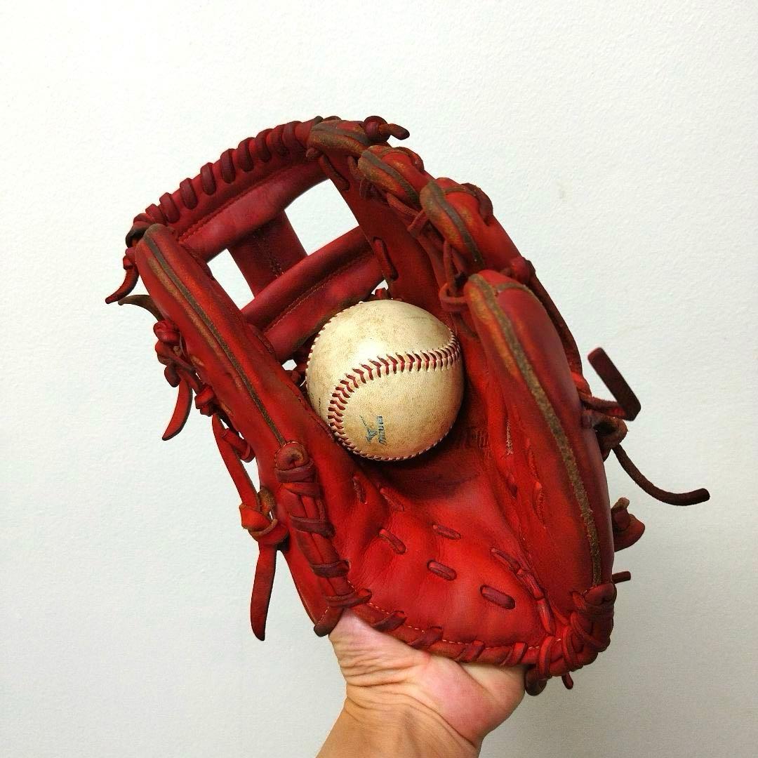 485 ミズノ グローバルエリート 軟式少年 内野手用グローブ