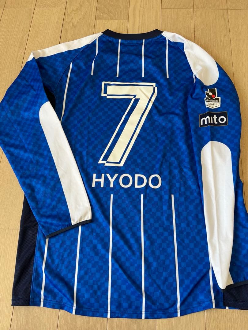 SALE 水戸ホーリホック 兵働昭弘 実使用 ユニフォーム 2016 長袖 昇格