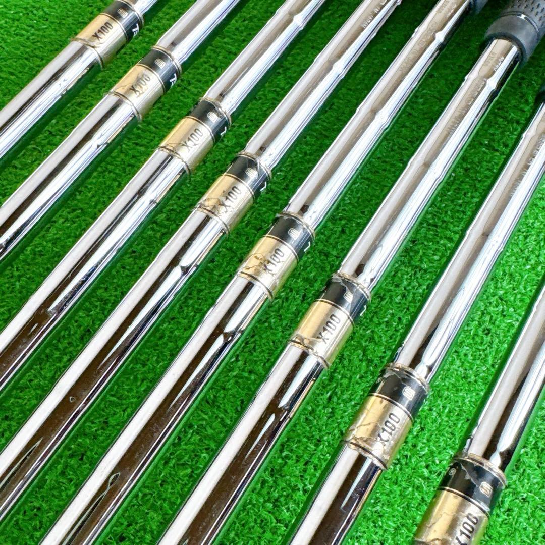 豪華8本 ミズノ MP-69 養老 8本 X100 マッスルバック アイアン