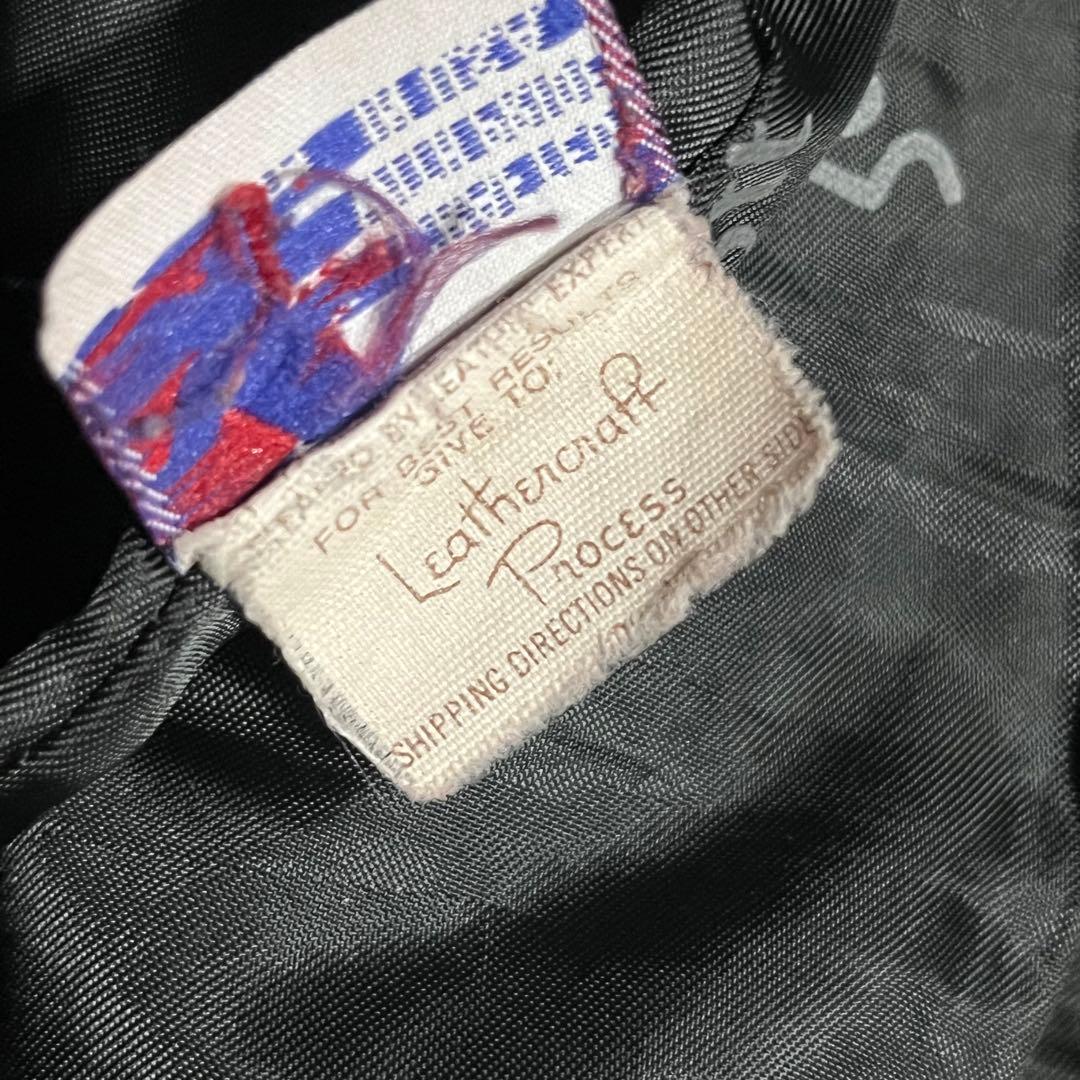 80's Schott USA製 高品質 スエード レザージャケット レアカラ