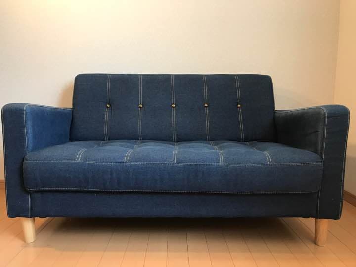 デニムソファー