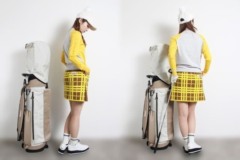 アルチビオ　◆　ランダムチェック柄ニットスカート