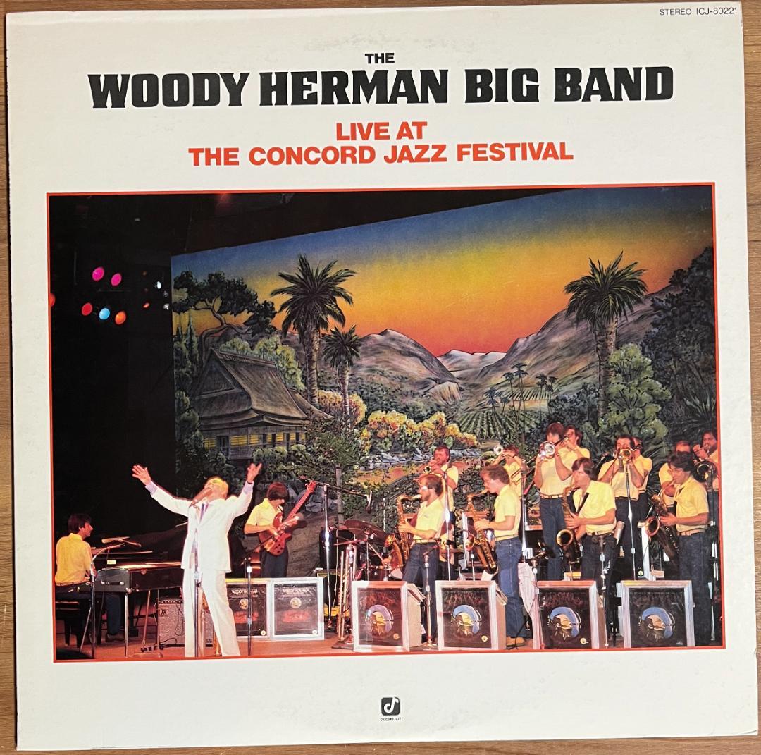 ビッグバンドジャズ　バディリッチ　vs　ウディハーマン　レコード8枚セット