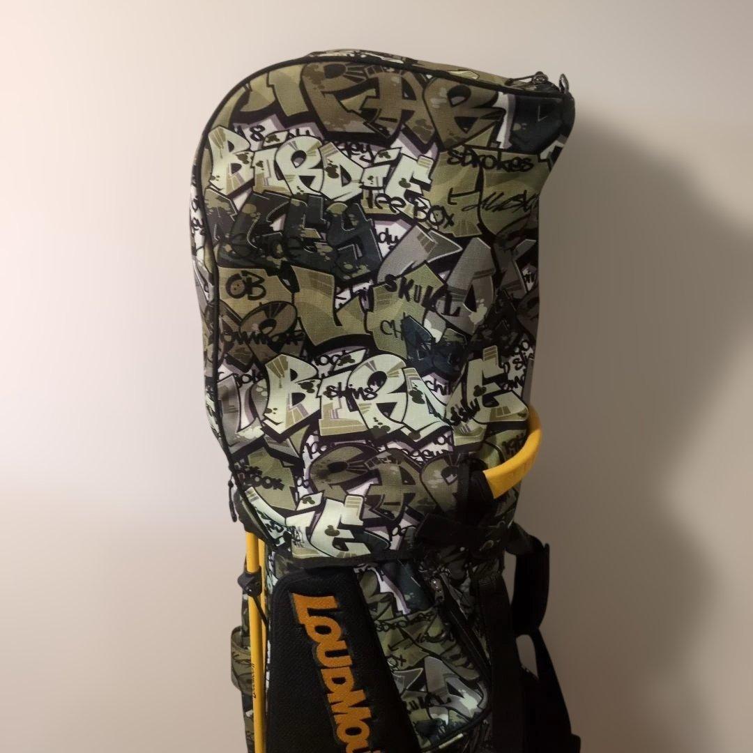 LOUDMOUTH 迷彩柄 キャディバッグ