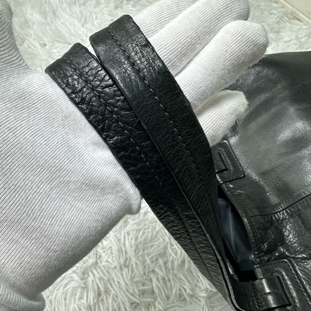 HUGO BOSS トートバッグ レザー 大容量 ビジネスバッグ 肩掛け ロゴ