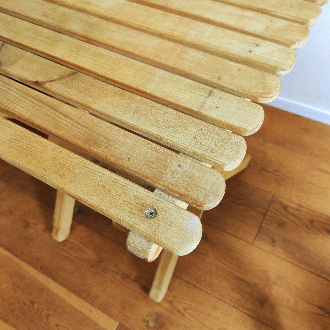 専用です バイヤー 木製折りたたみテーブル&サコッシュ