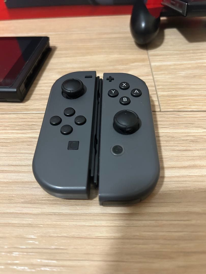 Nintendo Switch 本体 グレー ジョイコン付き 付属品全てあり