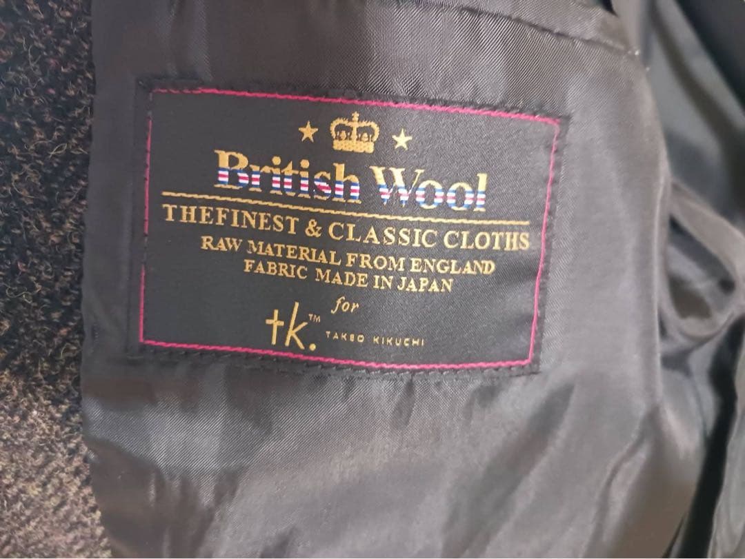 タケオキクチ ダブルジップコート メンズ