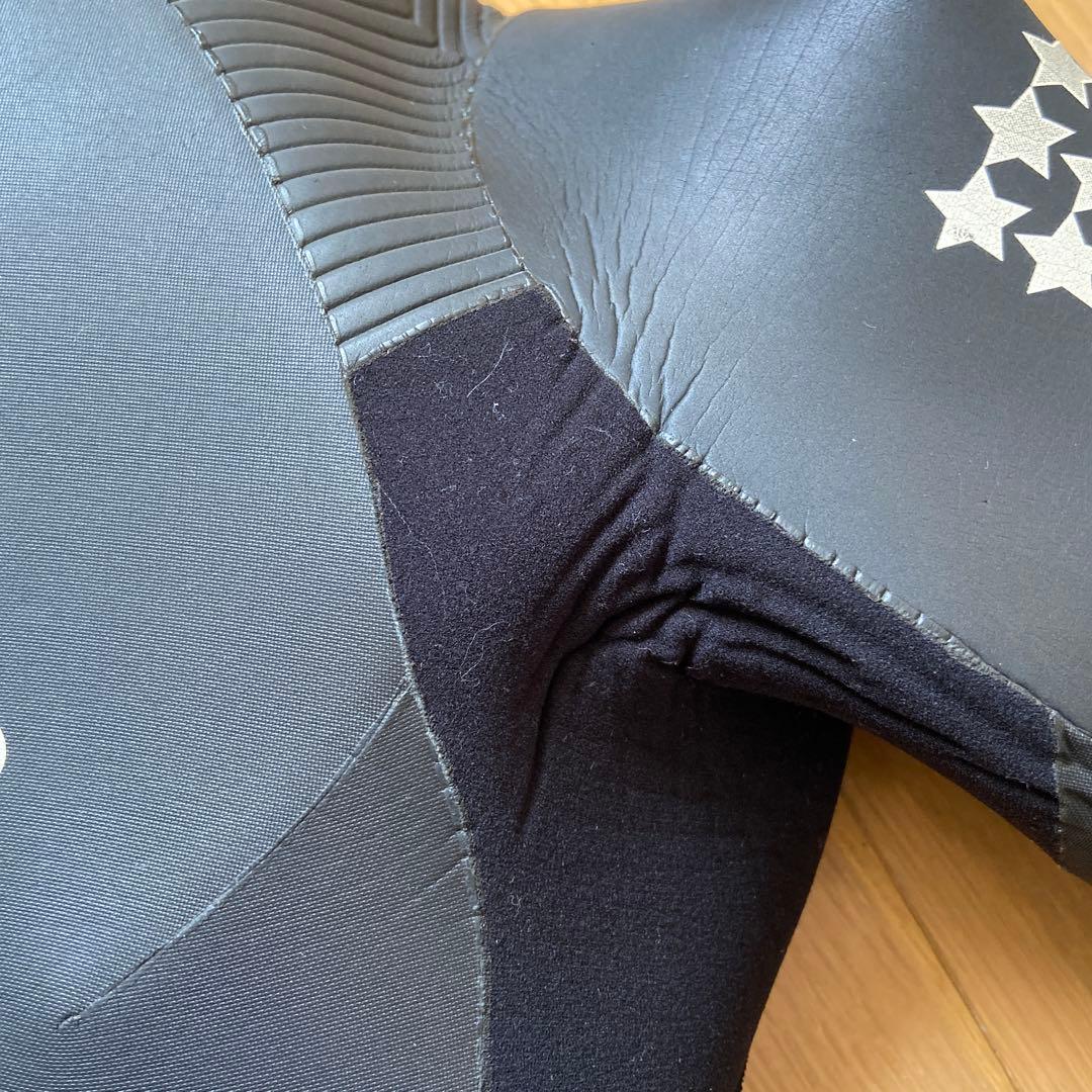 ビーウェット　BEWET 黒青フルスーツウェットスーツセミドライレディース