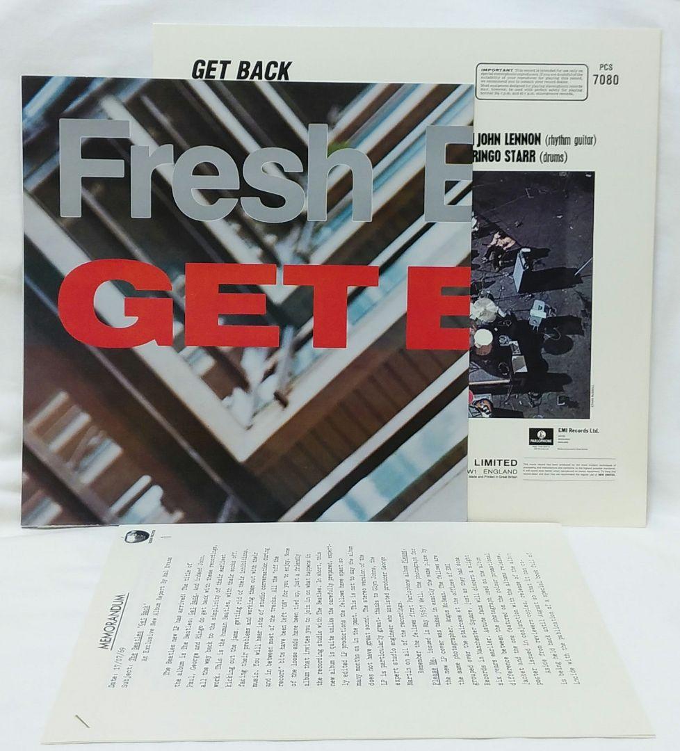 BEATLES ビートルズ ゲットバック♣アップルレーベルORG11曲