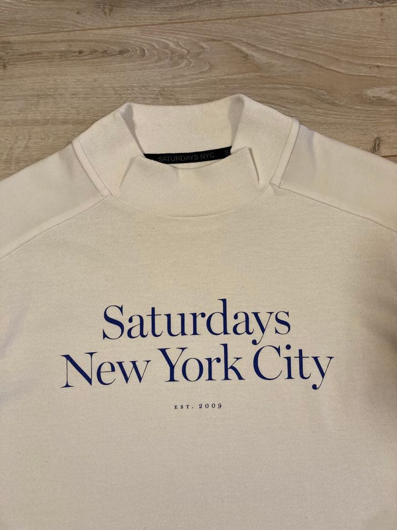 Saturdays New York City モックネックシャツ