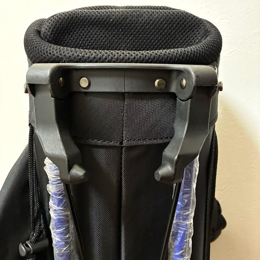【美品】ルコック スポルティフ スタンド式 キャディバッグ ブラック 軽量