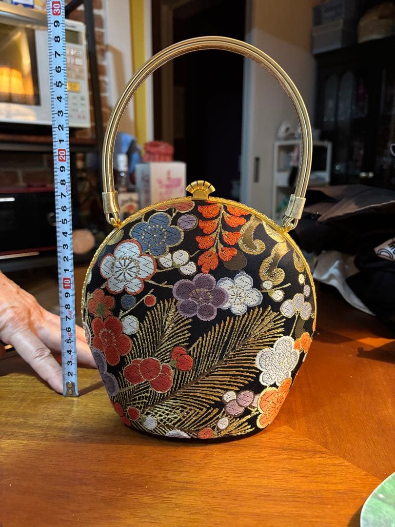 ともみ　逸品！高級西陣織　　和装バッグ