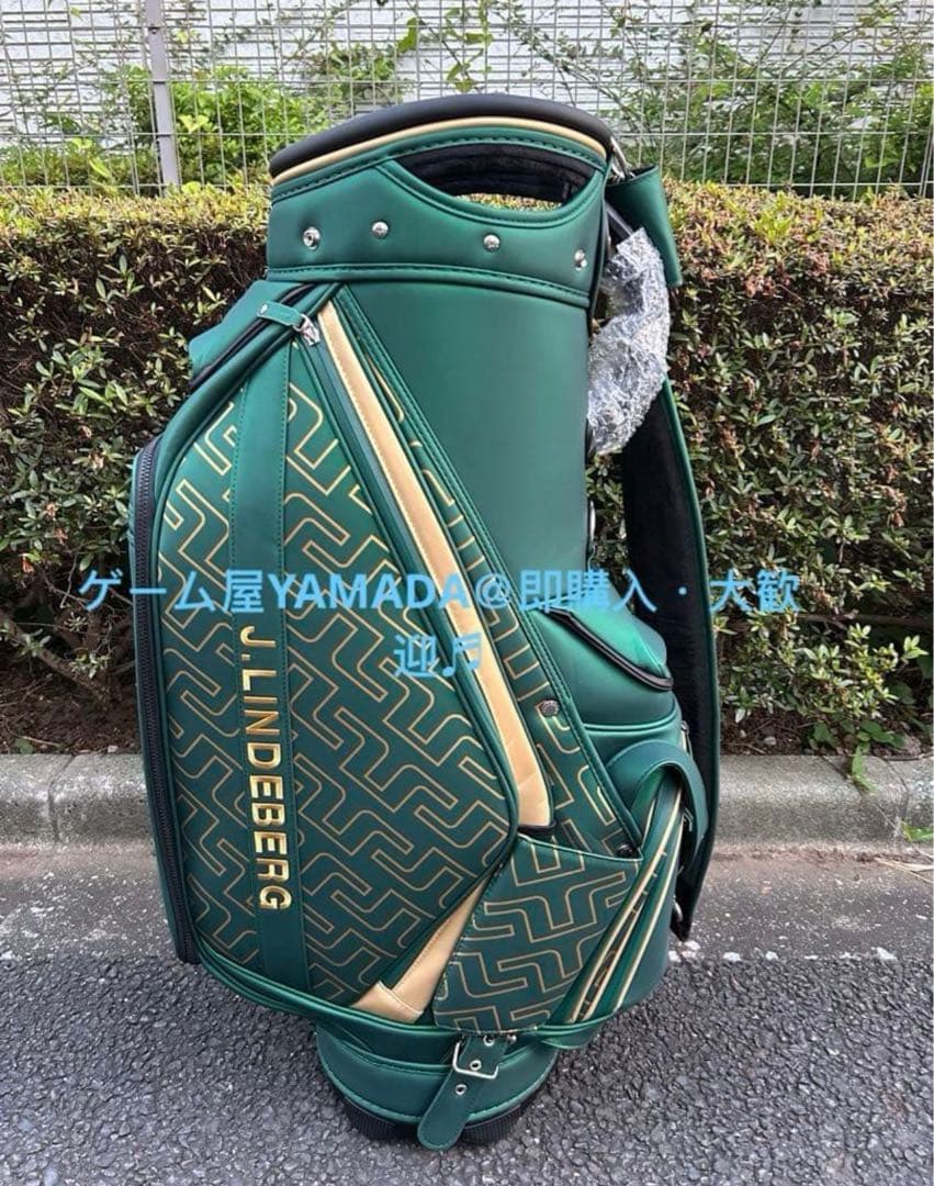 ジェイリンドバーグJLINDEBERG コラボ キャディバッグ ボールバッグPU