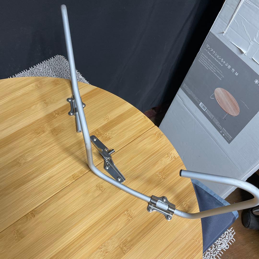 スノーピーク　ワンアクションちゃぶ台竹 M 箱付き
