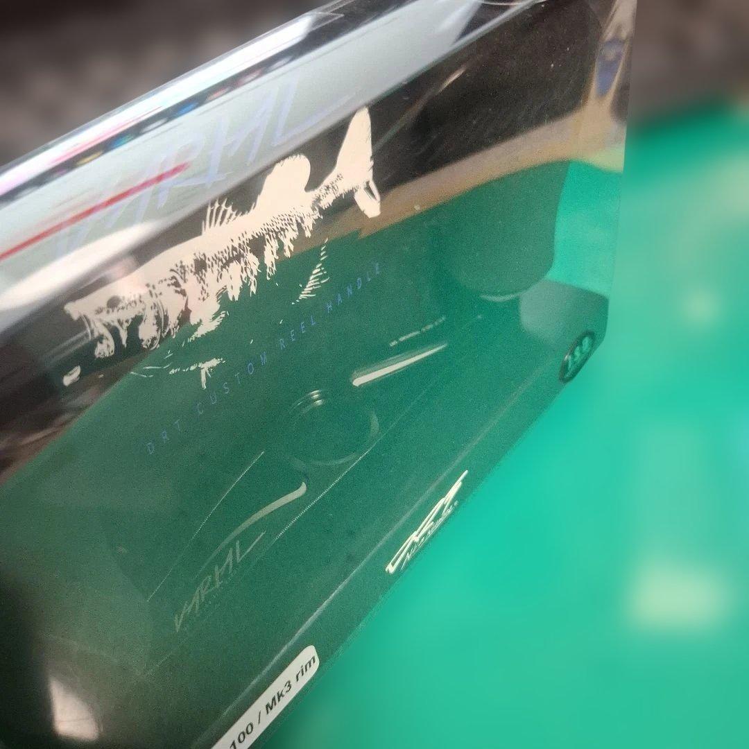 DRT 新作 バリアルハンドル100 Mk-3 rim ブラック ロングノブ