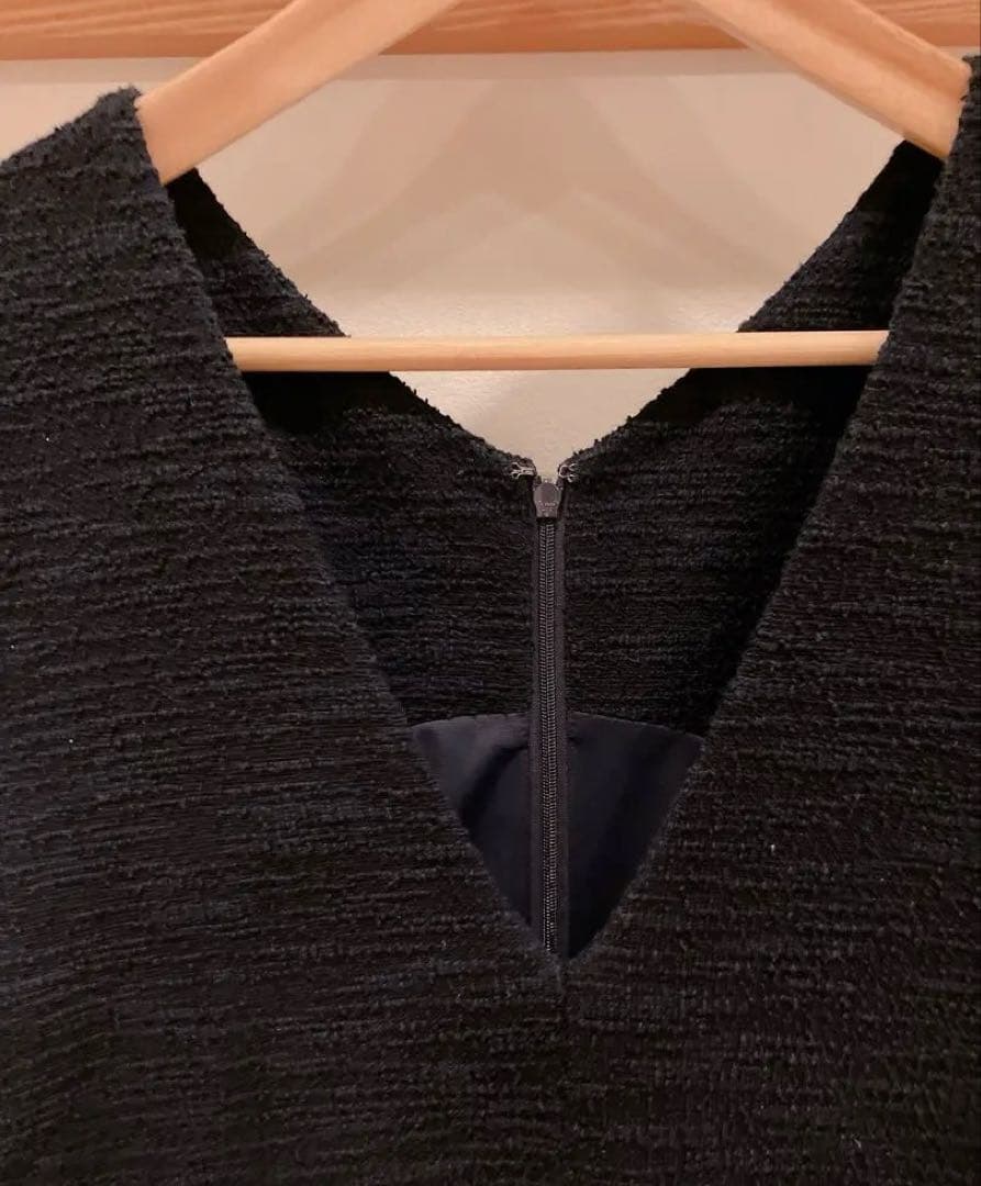 iCB Vネック　ロングワンピース Sサイズ