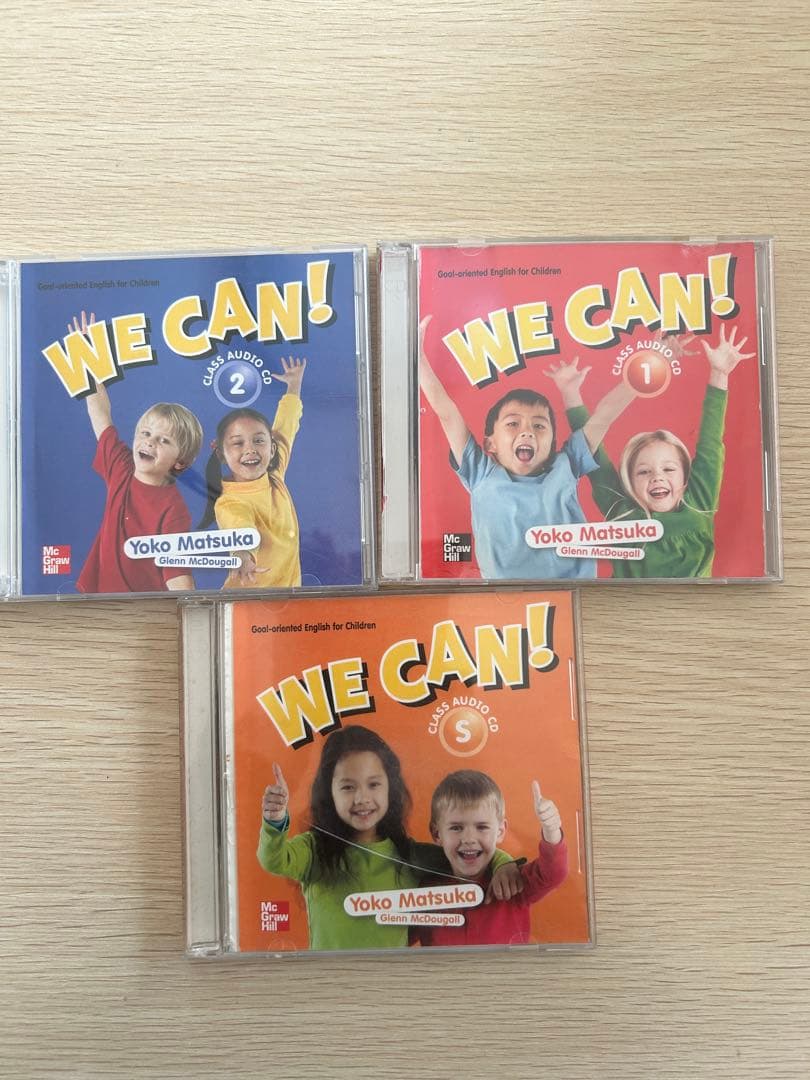 WE CAN! 英語教材フルセット 指導書CDカードポスター付