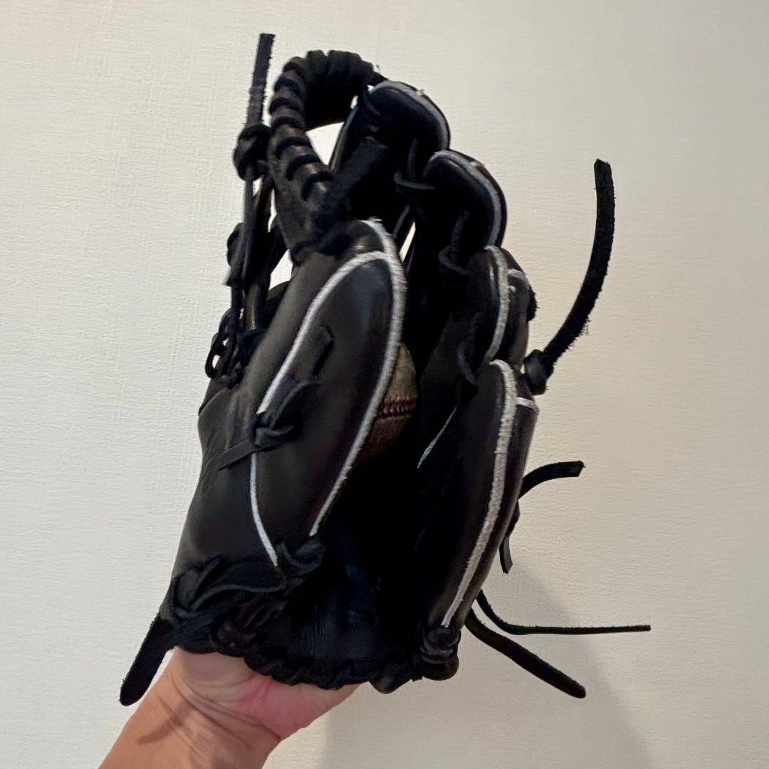 ローリングス コユニ Rawlings 型抜群 軟式グローブ 黒 超美品