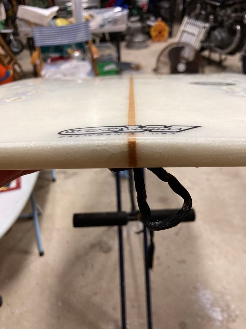 channels スパームホエール　5'5\" 28.1L リペア済み