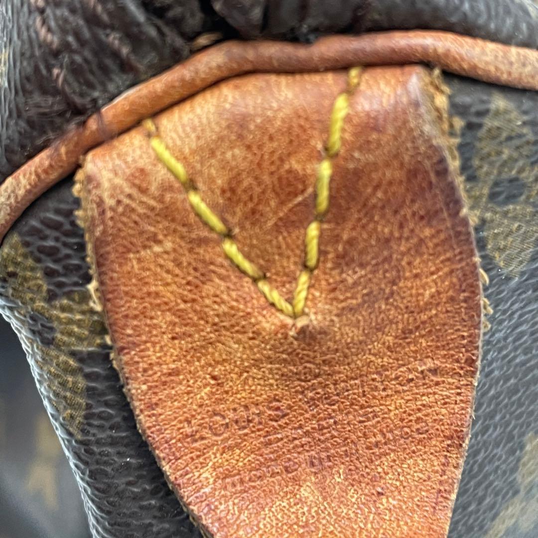 S0211-1-1 ルイヴィトン モノグラム ボストンバッグ パドロック・鍵付き