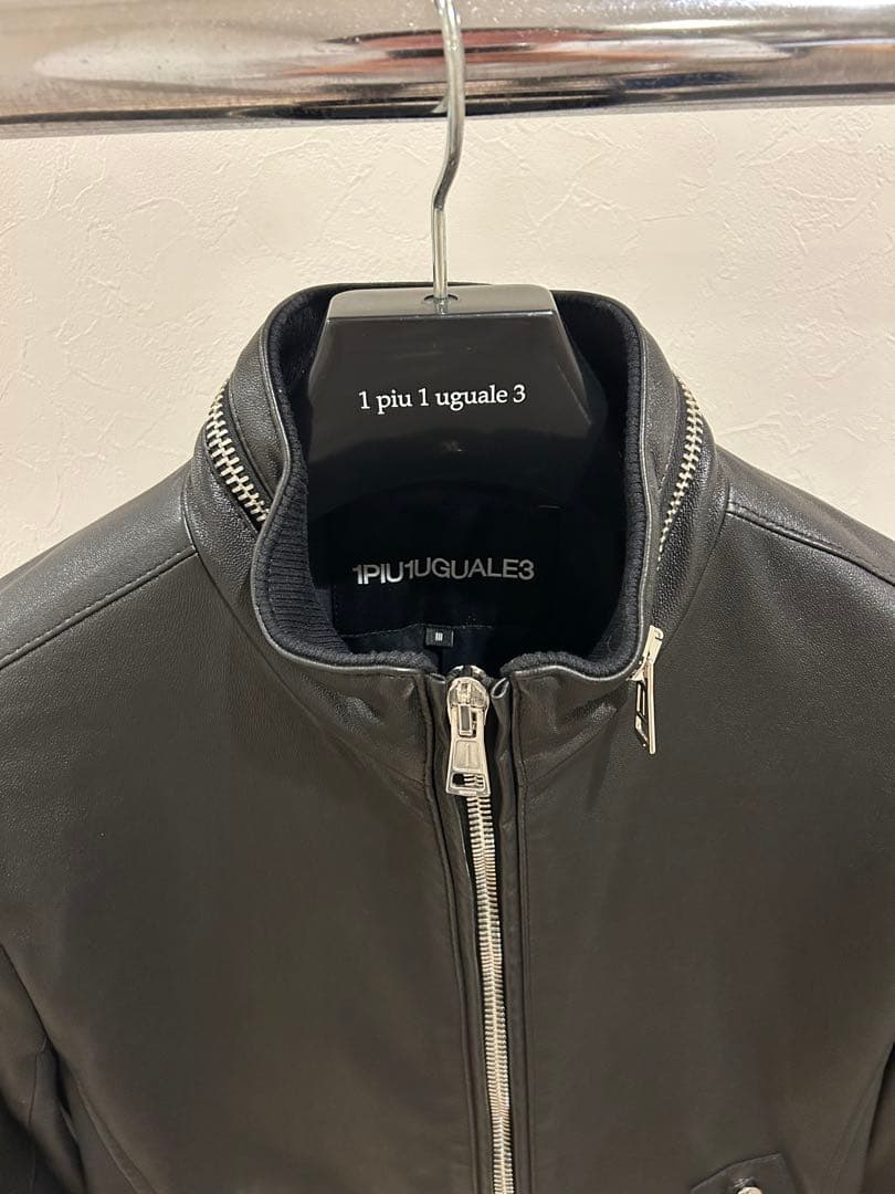 ジャケット・アウター 23SS 1piu1uguale3 STAND LEATHER RIDERS