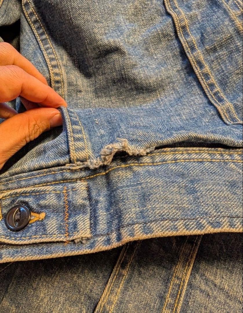 み*き様 Lee ストームライダー 40reg相当 USA製 70s 横縞 大き