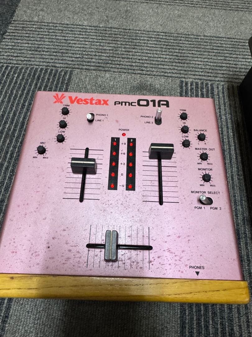 Vestax PMC-01R & American Audio Q-D6 セット