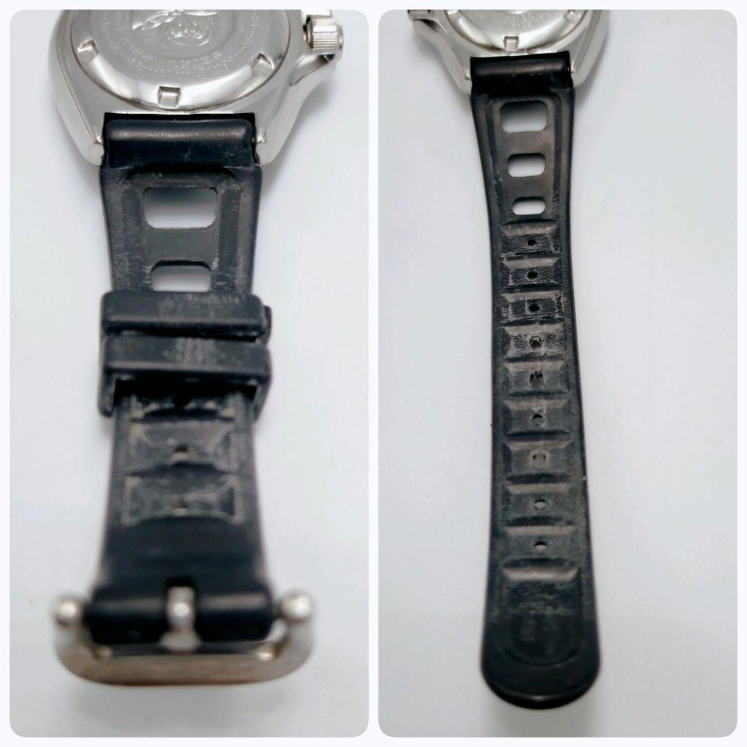 【美品・稼働】SEIKO セイコー ダイバー 150m オレンジ文字盤 レトロ