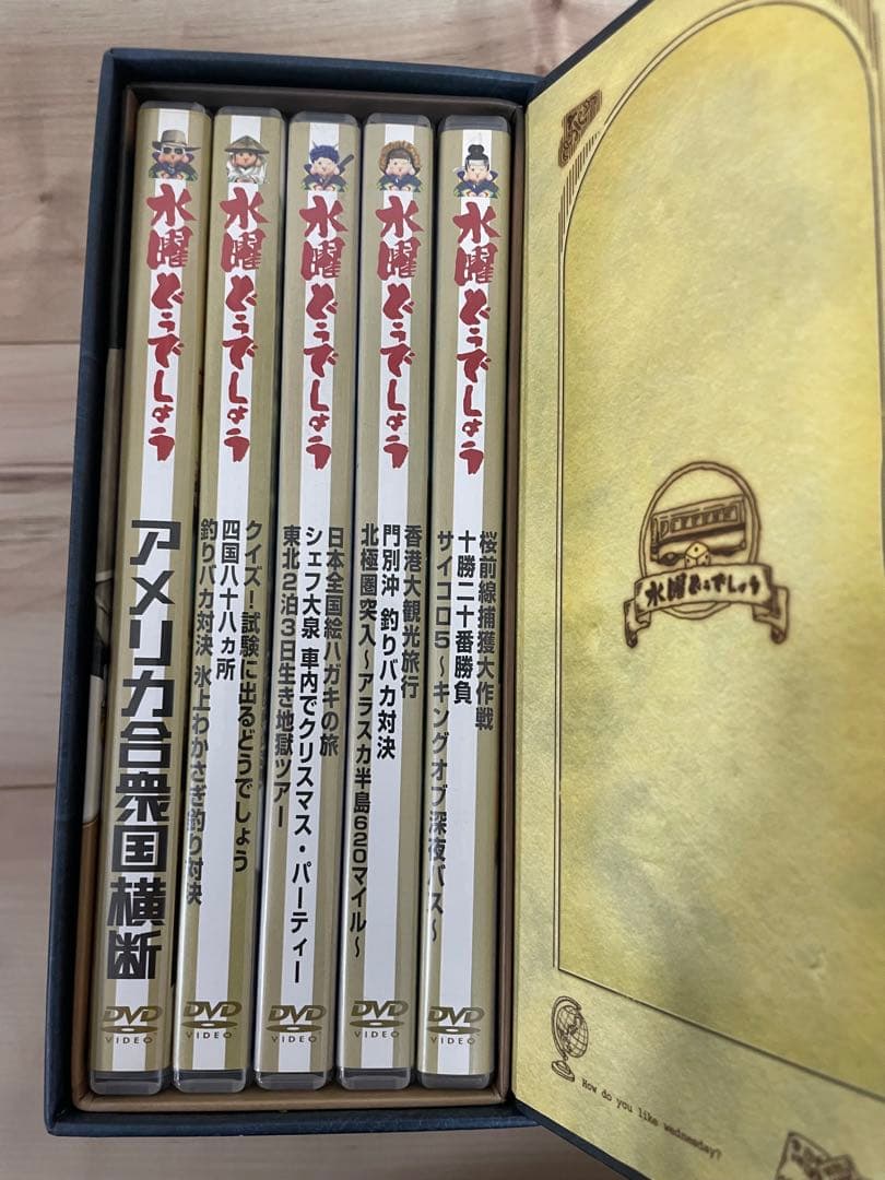 水曜どうでしょう DVDコンプリートBOX vol.1～6