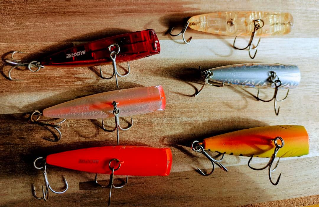 チヌ用トップウォータールアーセット 6個