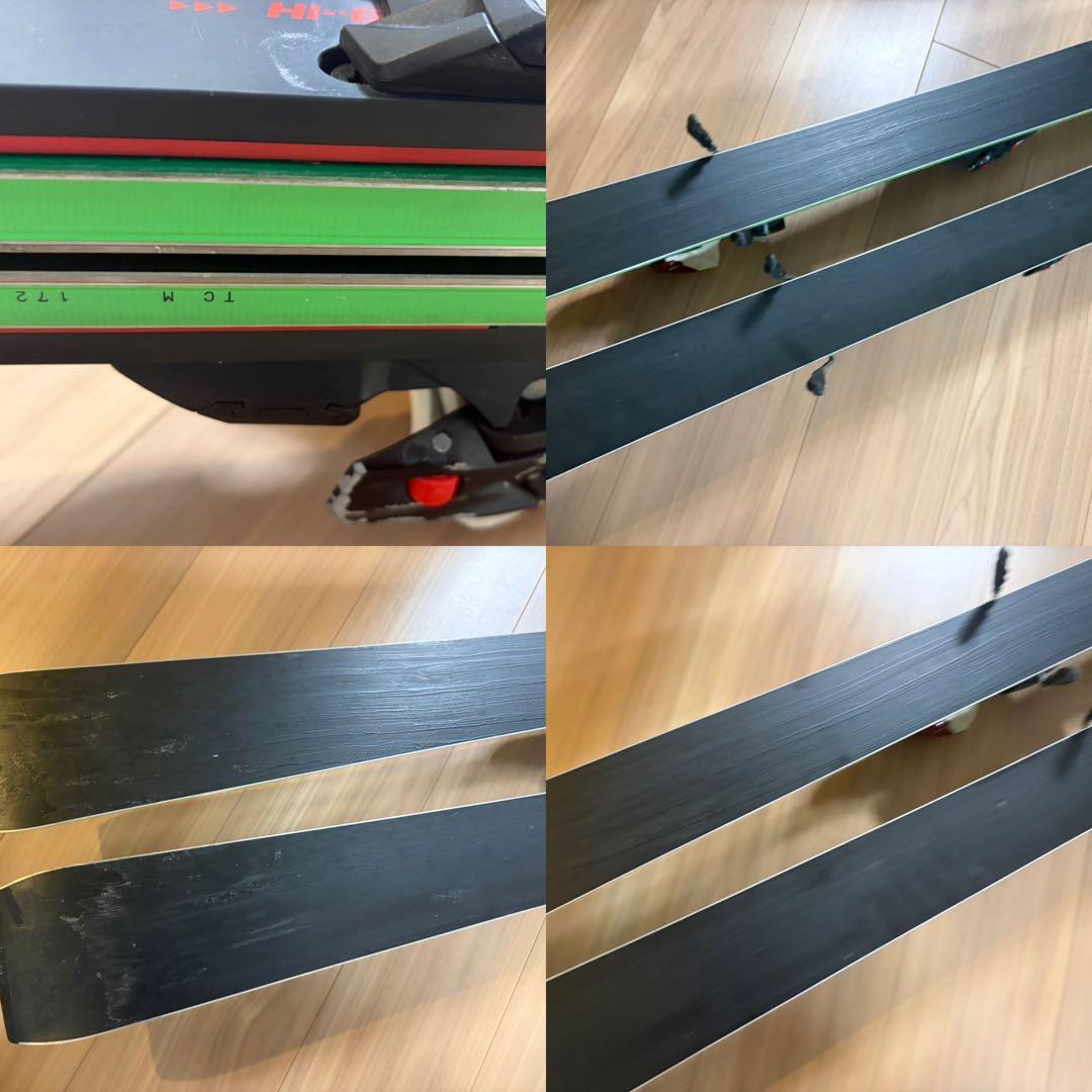 ワックス済　オガサカ スキー板 TC-MS 172cm SAJ 技術選