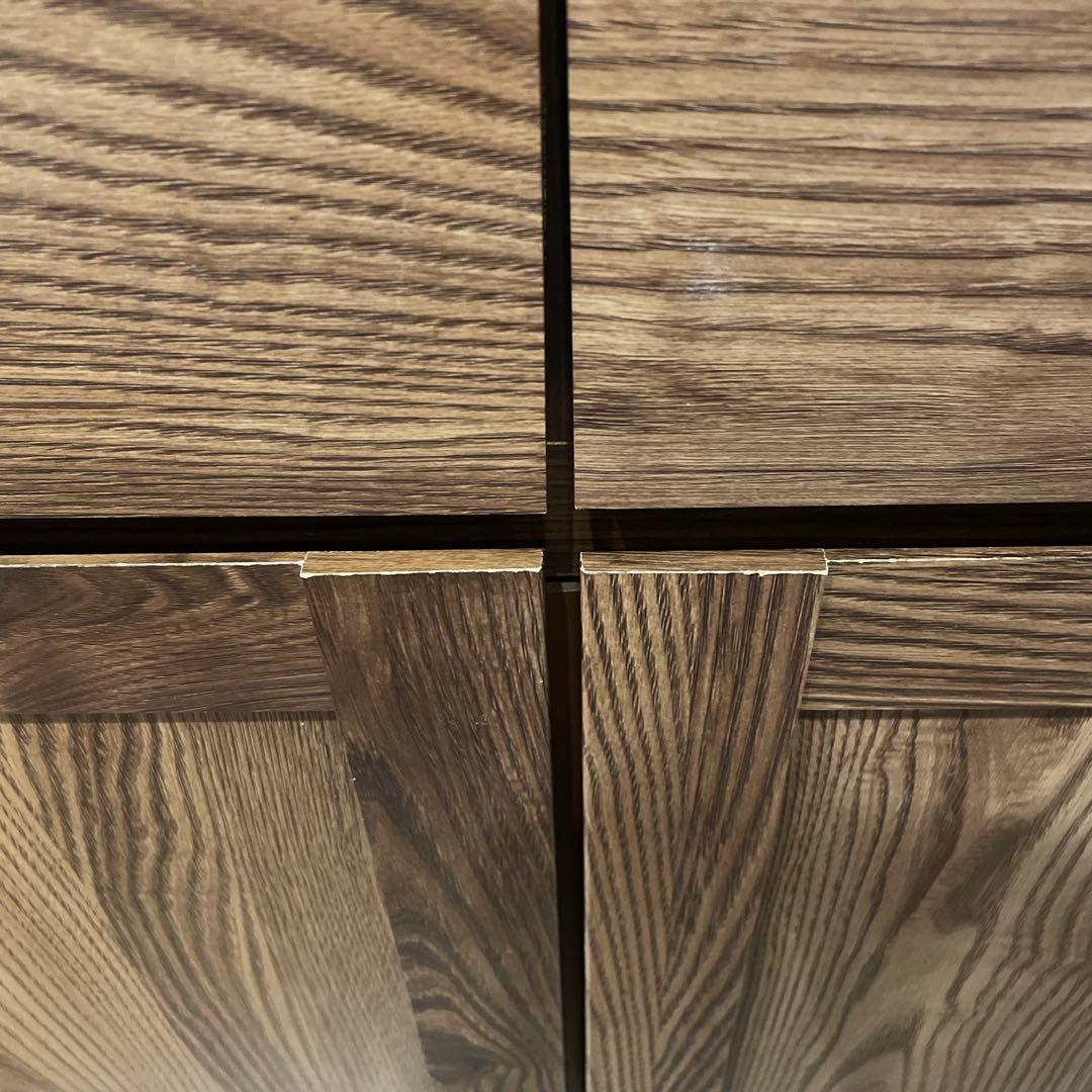 【値下げ】ウォールナット色　キッチンボード