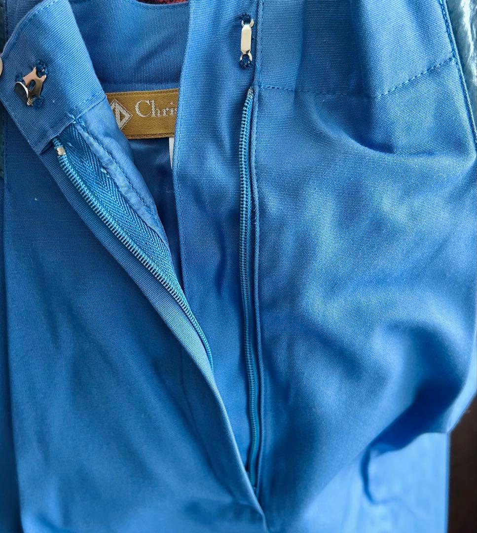 Christian Diorスポーツ スカートS 青ディオール　レディースゴルフ