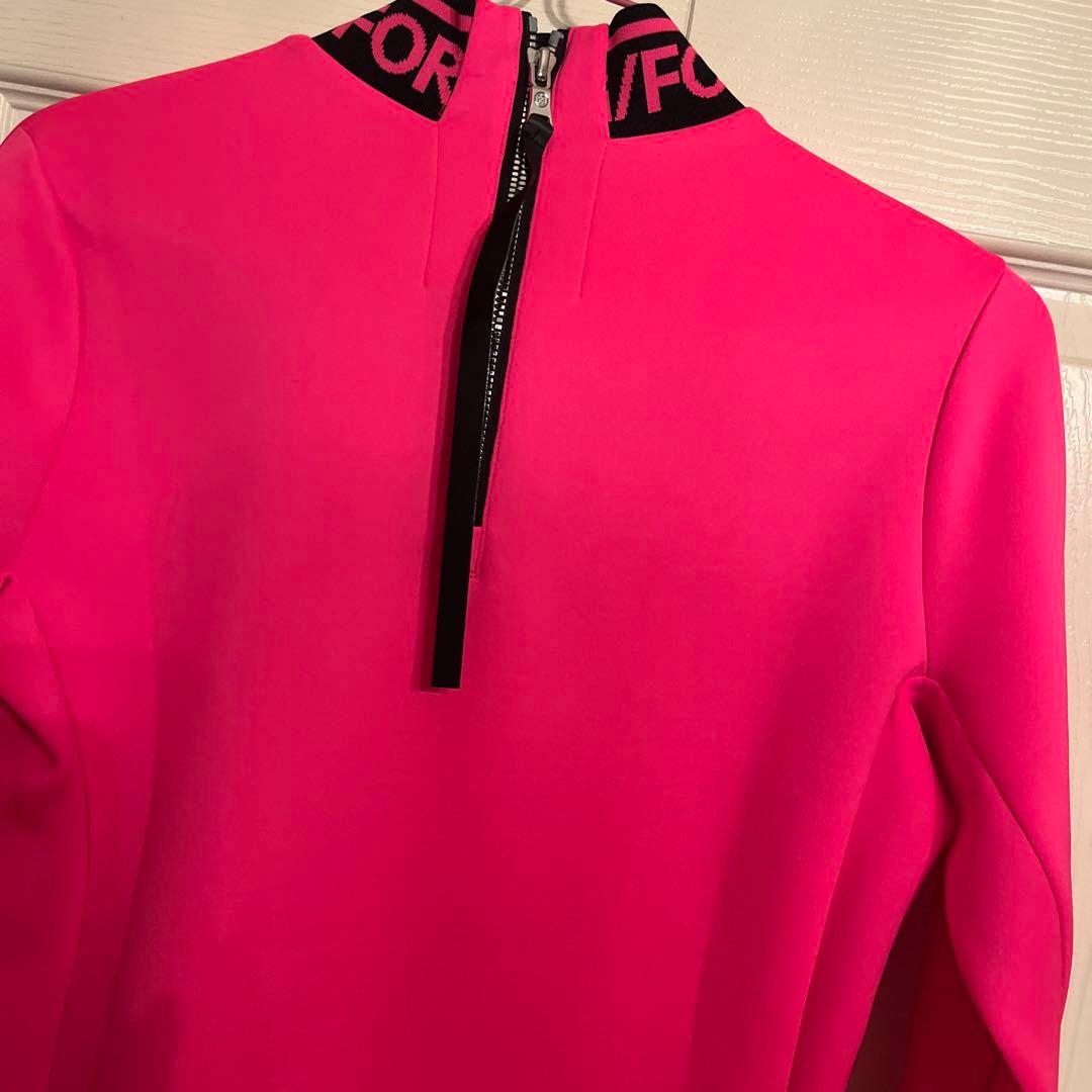 G/FORE ピンク ハイネックシャツ