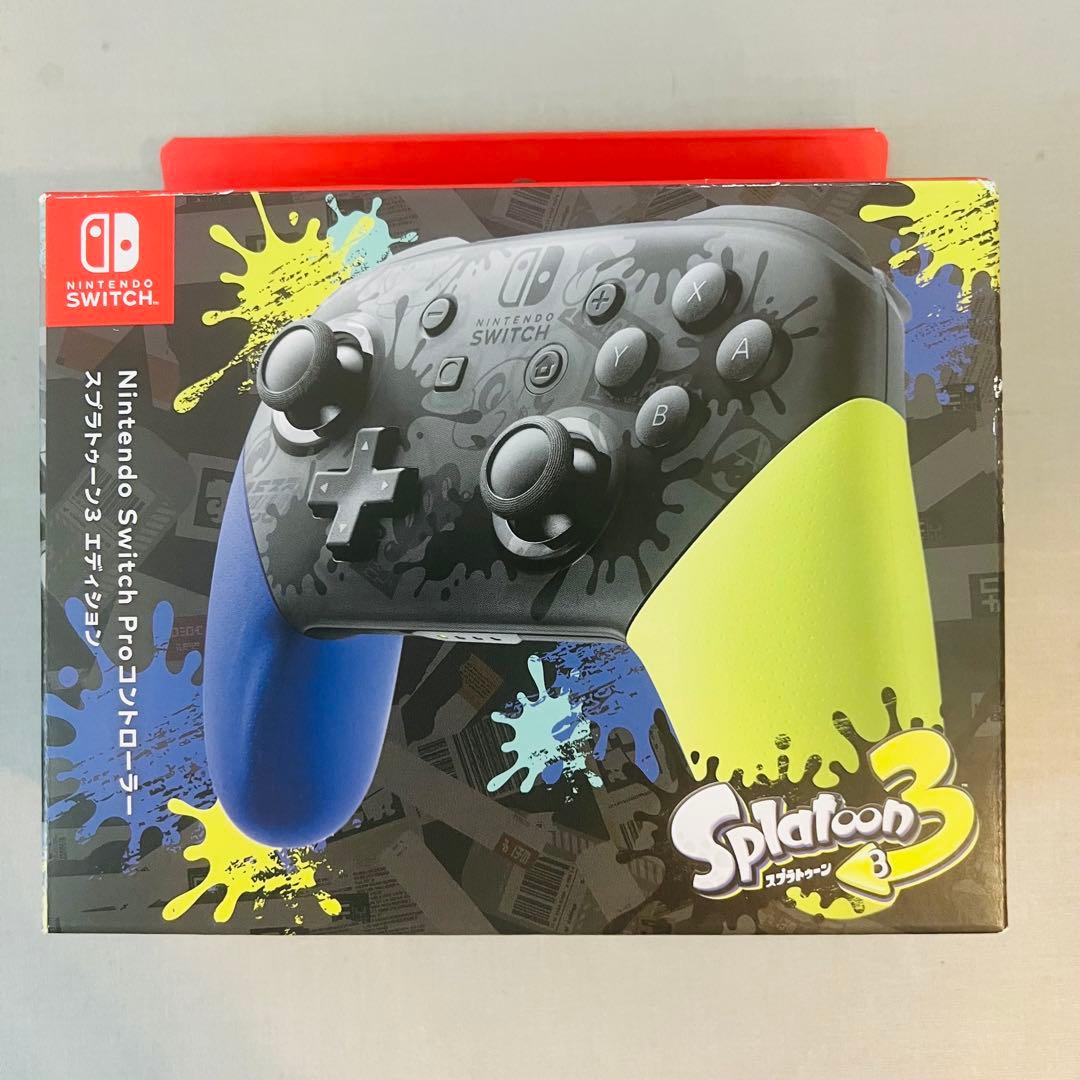 【新品未開封】純正プロコン スプラトゥーン3 proコントローラー