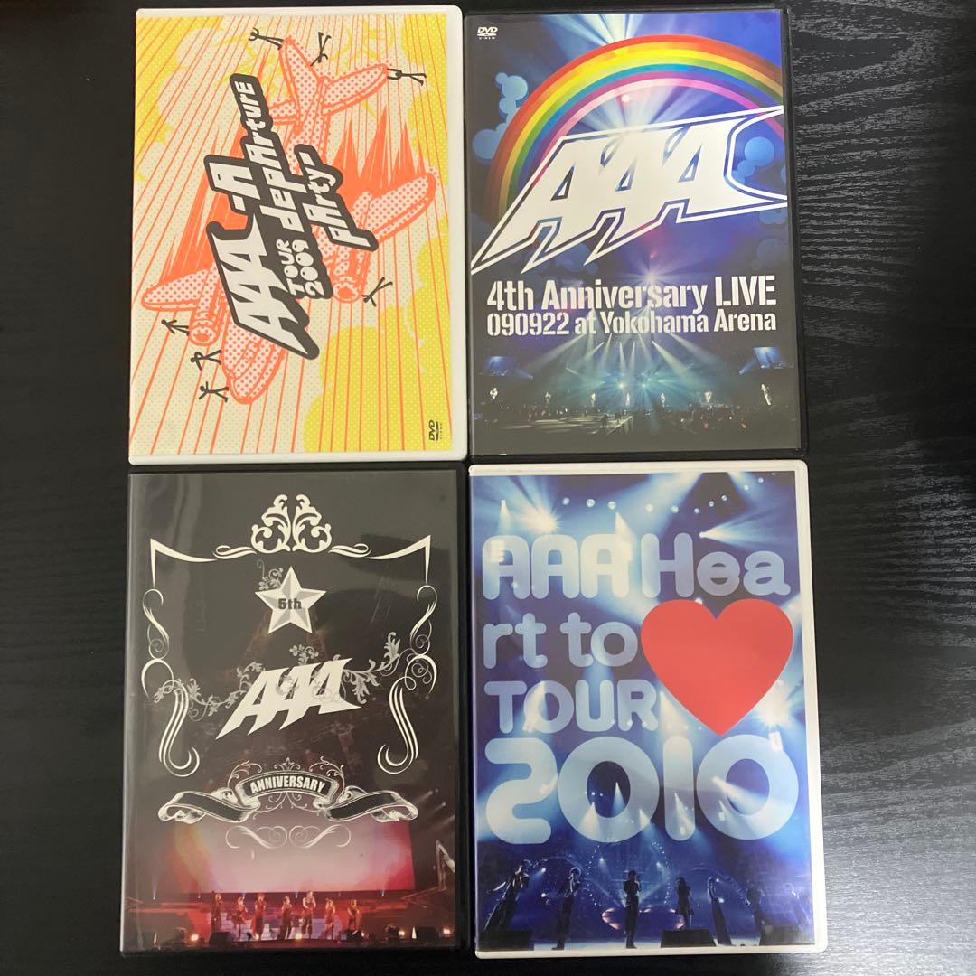 AAA ライブDVD LIVE TOUR まとめ売り　2009〜2019 14種